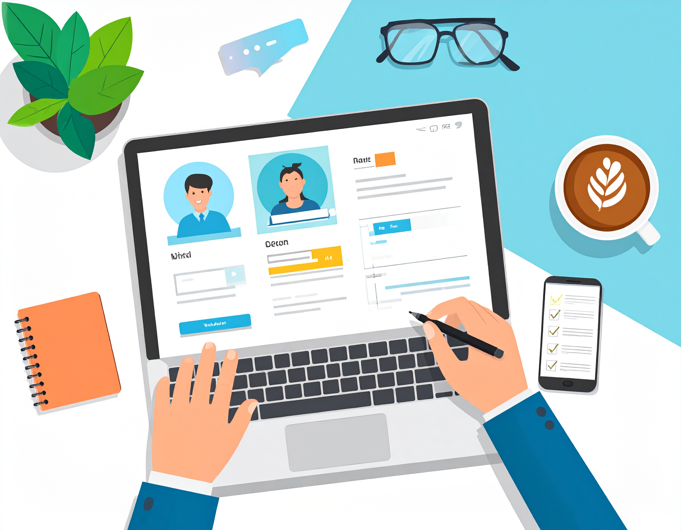 workNexus HR Dashboard with Analytics and Employee Management Interface